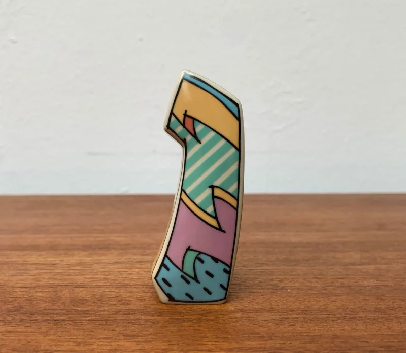New Pamono Postmodern Flash One Series Pepper or Salt Shaker by Dorothy Hafner for Rosenthal, 1980s