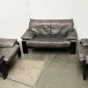 Best Pamono Postmodern German Brutalist Lounge Armchairs and Sofa by Rolf Benz for Musterring, 1990s, Set of 3