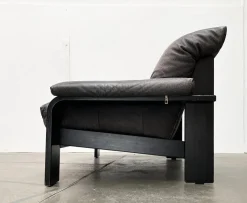 Best Pamono Postmodern German Brutalist Lounge Armchairs and Sofa by Rolf Benz for Musterring, 1990s, Set of 3