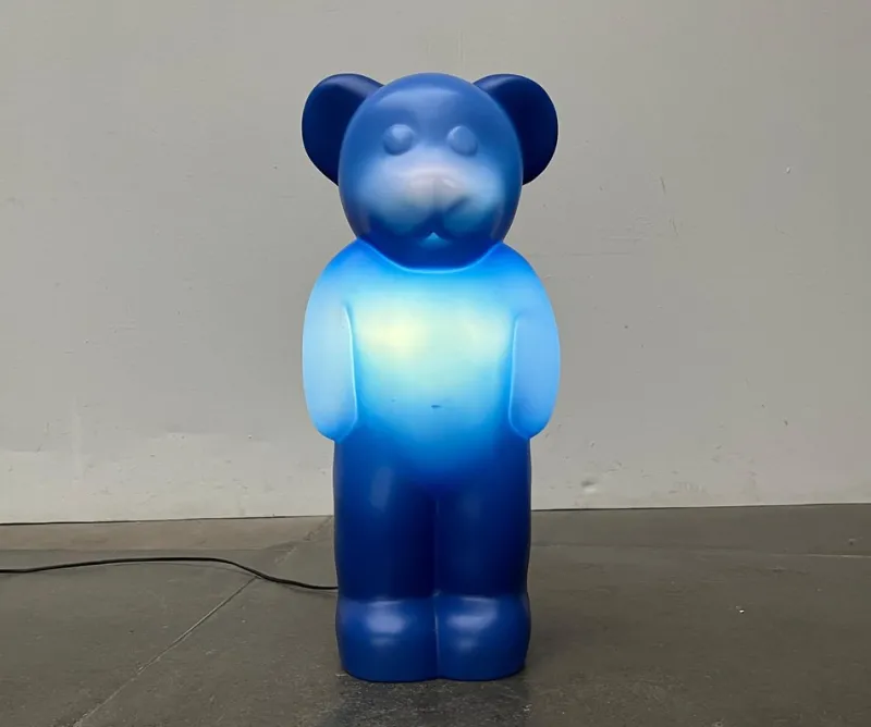 Pamono Postmodern German Lumibär Bear Floor Lamp by Klein & Leidig for Flötotto, 1990s> Floor Lamps