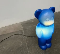 Pamono Postmodern German Lumibär Bear Floor Lamp by Klein & Leidig for Flötotto, 1990s><noscript><img width=