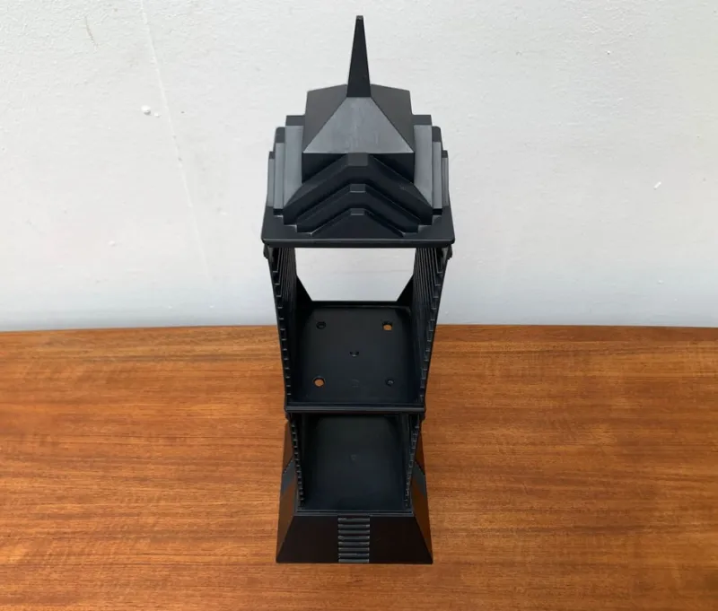 Pamono Postmodern German Manhattan Tower 52nd Street Cd Rack from Koziol, 1990s> Pedestals And Columns