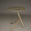 Pamono Postmodern Industrial Metal Garden Table, 1980s> Garden Tables