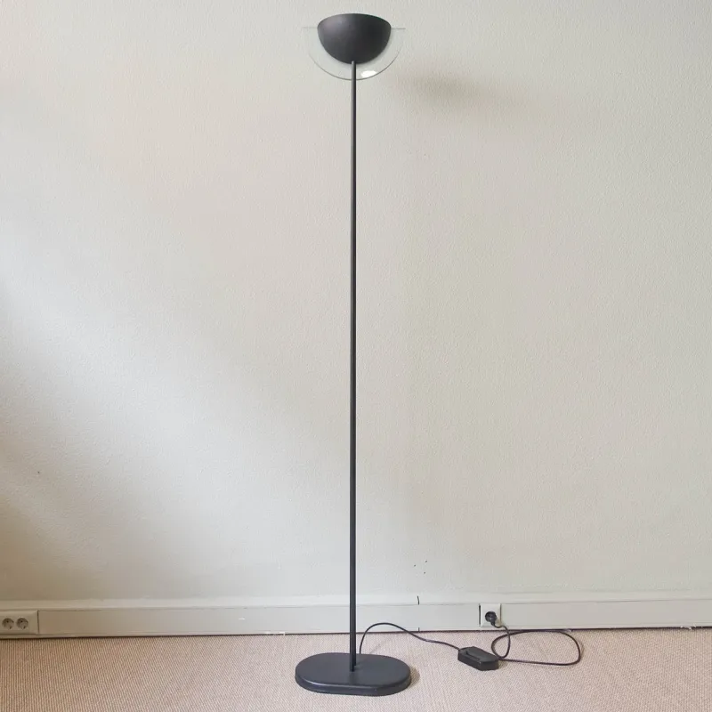 Pamono Postmodern Italian Halogen Floor Lamp by Relco, 1980s> Floor Lamps
