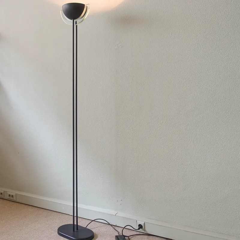 Pamono Postmodern Italian Halogen Floor Lamp by Relco, 1980s> Floor Lamps