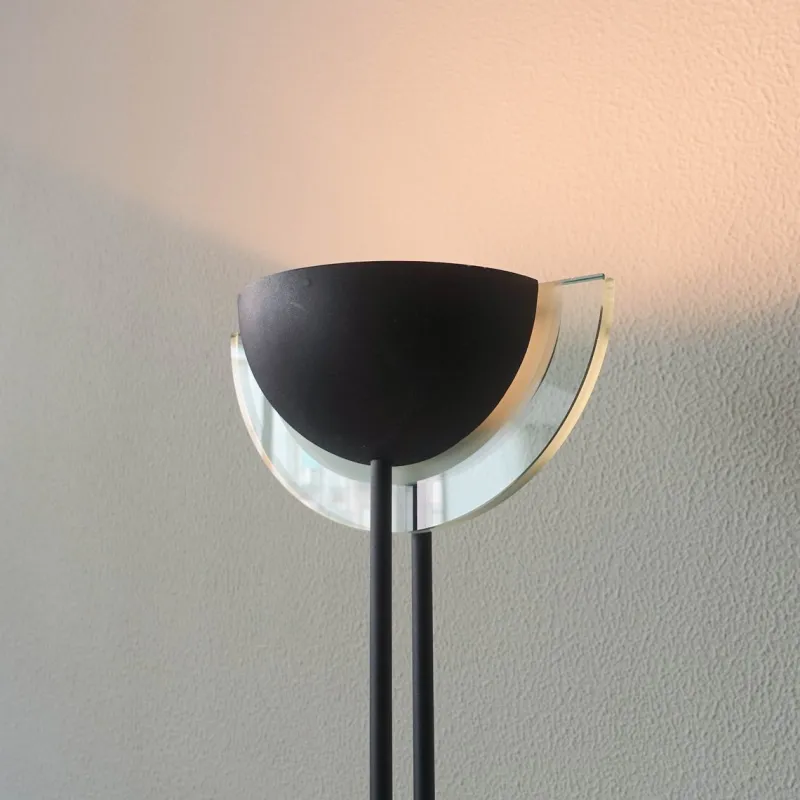 Pamono Postmodern Italian Halogen Floor Lamp by Relco, 1980s> Floor Lamps
