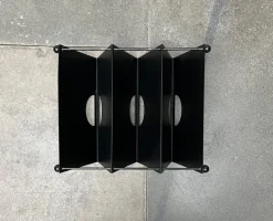 Online Pamono Postmodern Italian Metal Magazine Rack Holder, 1980s