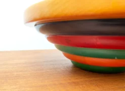 Pamono Postmodern Italian Wooden Bowl by Pietro Manzoni><noscript><img width=