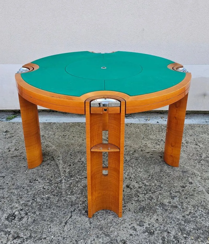 Pamono Postmodern Joker Poker or Game Table attributed to Jaime Tresserra, Spain, 1987> Game Tables