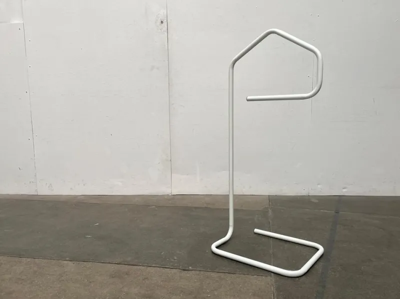 Pamono Postmodern Järpen Clothing Rack Stand Dressboy in Metal by Niels Gammelgaard for Ikea, 1980s