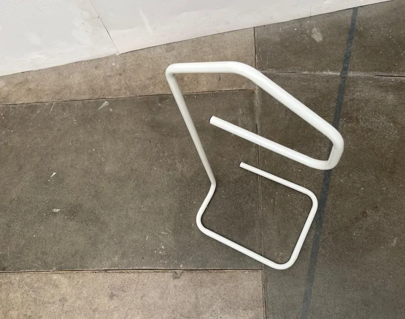 Pamono Postmodern Järpen Clothing Rack Stand Dressboy in Metal by Niels Gammelgaard for Ikea, 1980s