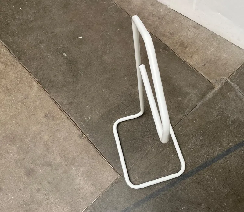 Pamono Postmodern Järpen Clothing Rack Stand Dressboy in Metal by Niels Gammelgaard for Ikea, 1980s