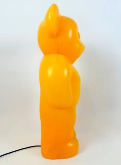 Pamono Postmodern Lumibär Bear Floor Lamp by Klein & Leidig for Elmar Flötotto, 1980s><noscript><img width=