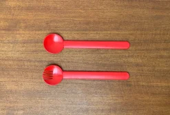 Outlet Pamono Postmodern Minimalist Swiss Salad Servers, Set of 2