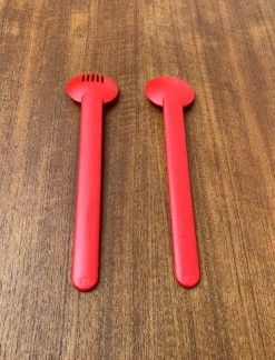 Outlet Pamono Postmodern Minimalist Swiss Salad Servers, Set of 2