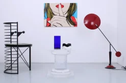 Clearance Pamono Postmodern Pop Art Column from Fabianart Roma, Italy, 1980s