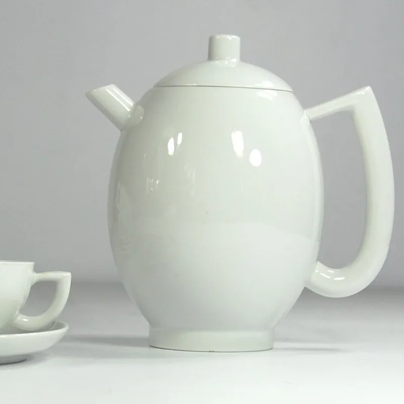 Pamono Postmodern Porcelain Tea Set by Lutz Rabold for Arzberg, 1980s, Set of 13> Coffee & Tea Service