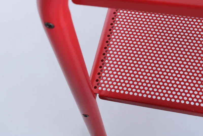 Pamono Postmodern Red Metal Trolley by Habitat, 1980s> Serving Bar Carts & Trolleys