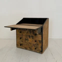 New Pamono Postmodern Serie 5 Secretaire in Cork by Peter Maly for Cor, 1975