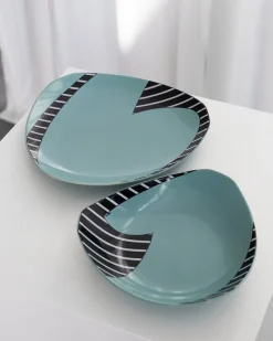 Pamono Postmodern Tableware by Dorothy Hefner for Rosenthal Studio Line, 1980s, Set of 6><noscript><img width=