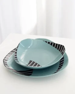 Pamono Postmodern Tableware by Dorothy Hefner for Rosenthal Studio Line, 1980s, Set of 6><noscript><img width=