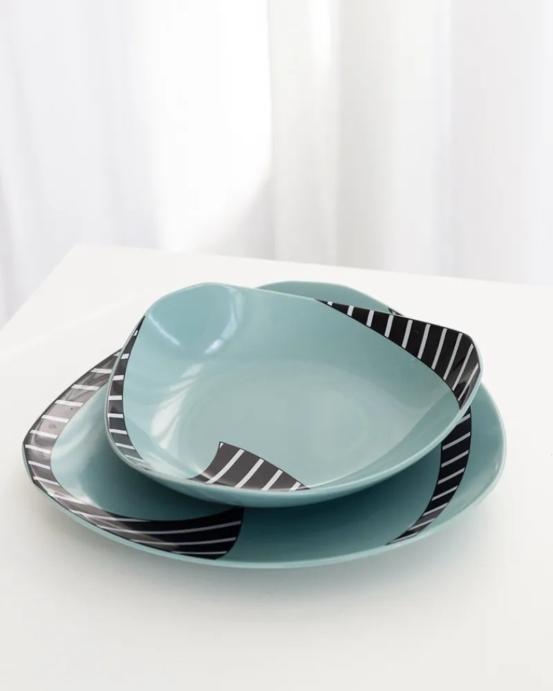 Pamono Postmodern Tableware by Dorothy Hefner for Rosenthal Studio Line, 1980s, Set of 6> Serving Dishes