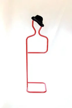 Best Pamono Postmodern Tubular Silent Valet Stand from Servorosso, Italy, 1980s