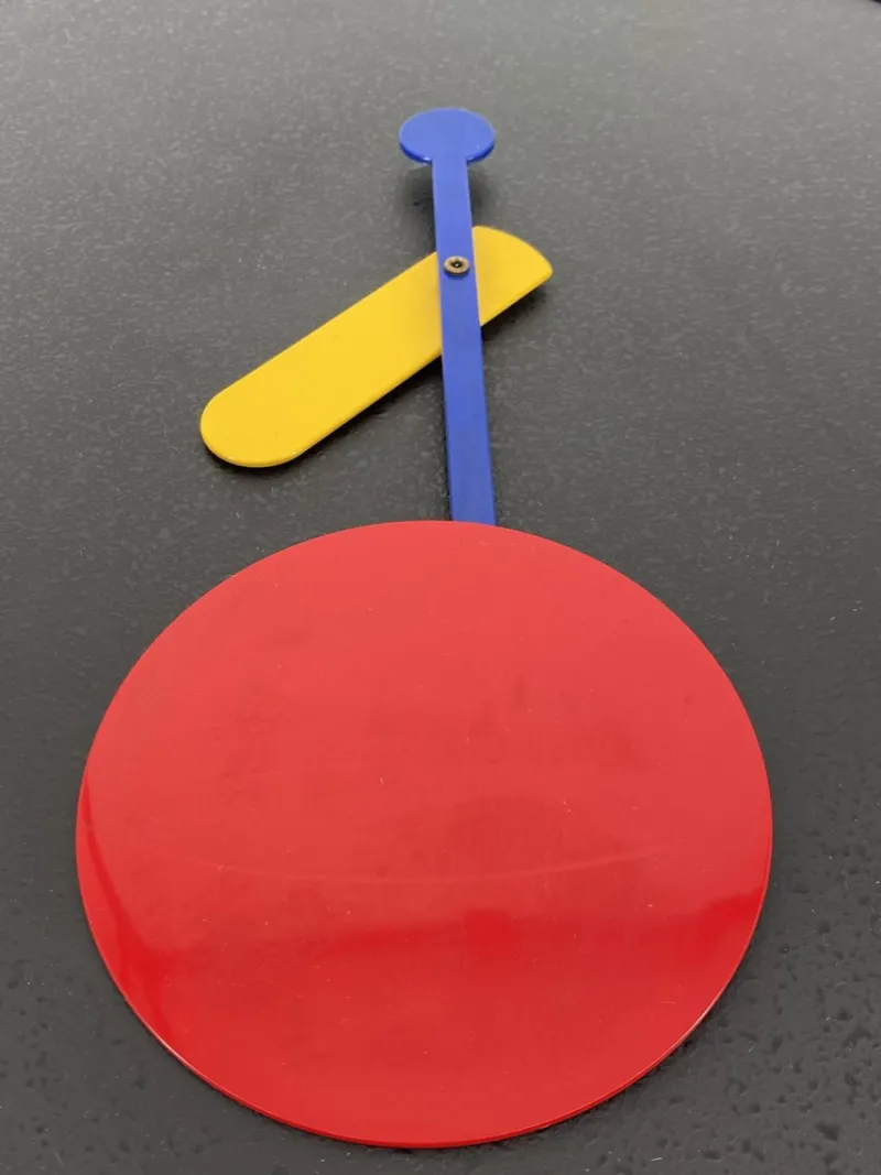Pamono Postmodern Wall Clock by Barberini Giorgio Marinelli for Rexite, Italy, 1980s> Clocks