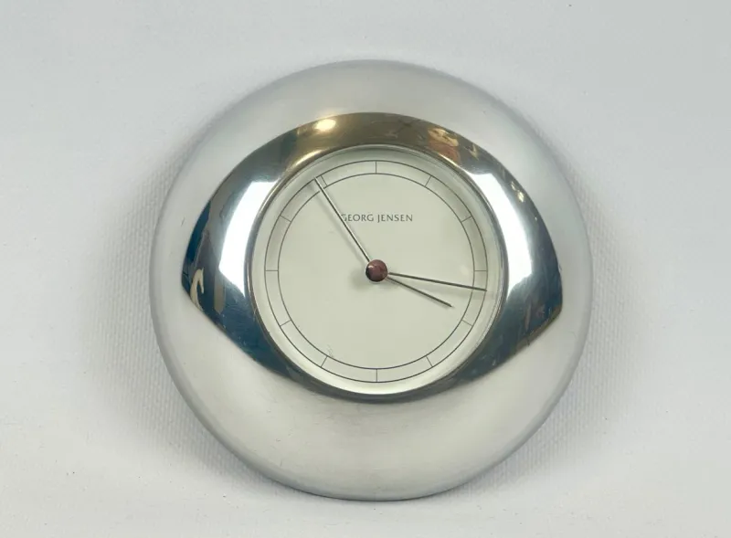 Pamono Postmodern Wall Clock by Andreas Mikkelsen for Georg Jensen, 1990s> Clocks
