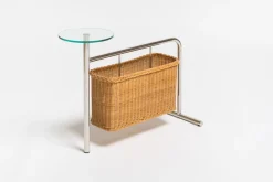 Pamono Potto Side Table and Magazine Holder by Andrea Branzi for Zanotta, 1990s><noscript><img width=