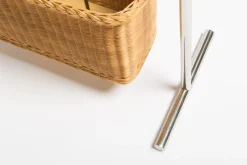 Pamono Potto Side Table and Magazine Holder by Andrea Branzi for Zanotta, 1990s><noscript><img width=