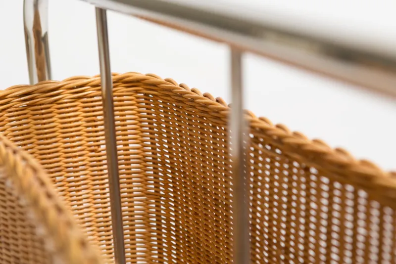 Pamono Potto Side Table and Magazine Holder by Andrea Branzi for Zanotta, 1990s> Magazine Racks