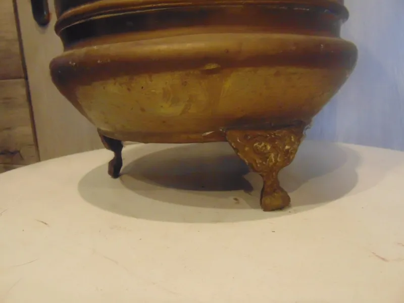 Pamono Pre-War Copper Flower Container> Garden Accessories