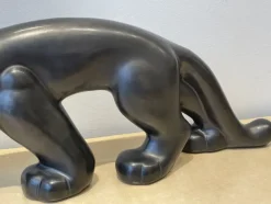 Pamono Primavera, Ceramic Panther, 1920s, Ceramic><noscript><img width=