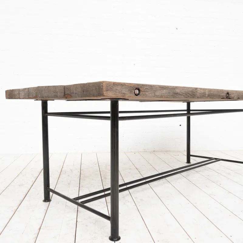 Sale Pamono Primitive Dining Table, France, Early 20th Century