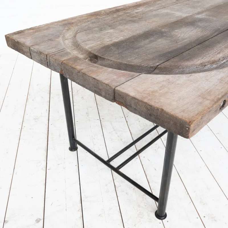 Sale Pamono Primitive Dining Table, France, Early 20th Century