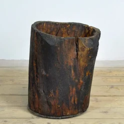 Pamono Primitive Storage Planter, 1900> Planters And Jardiniere