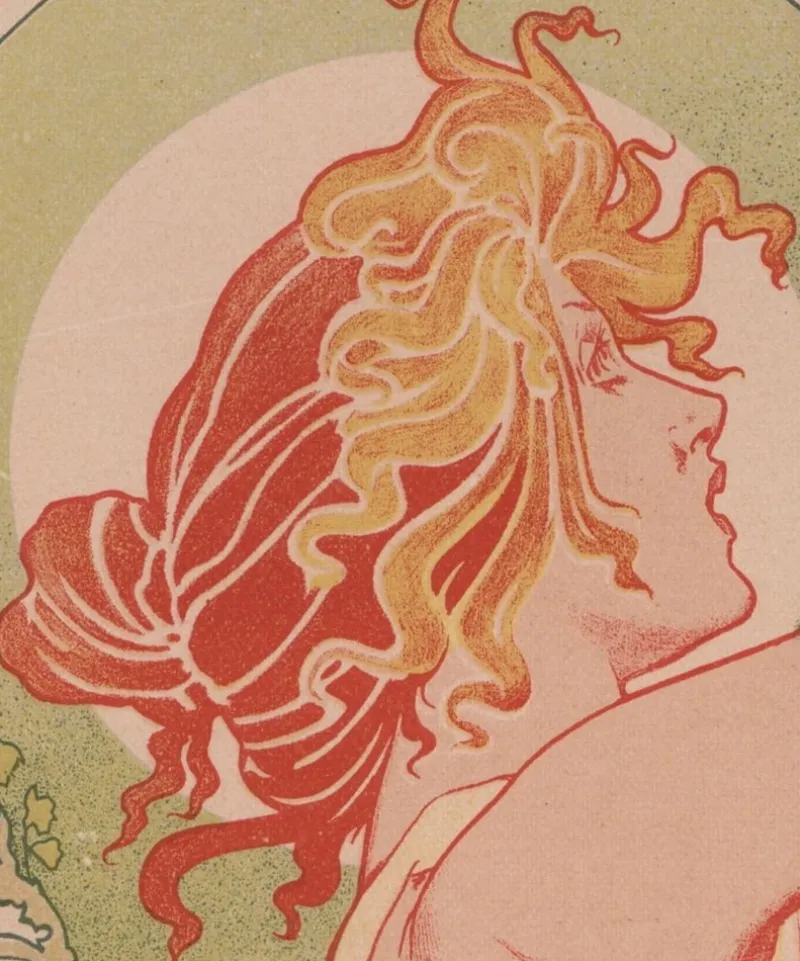 Hot Pamono Privat Livemont, Absinthe Robette from Les Maîtres de L'Affiche, 1898, Original Lithograph