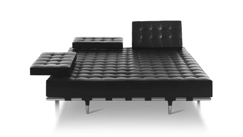 Pamono Prive Steel and Leather Sofa by Philippe Starck for Cassina> Seating