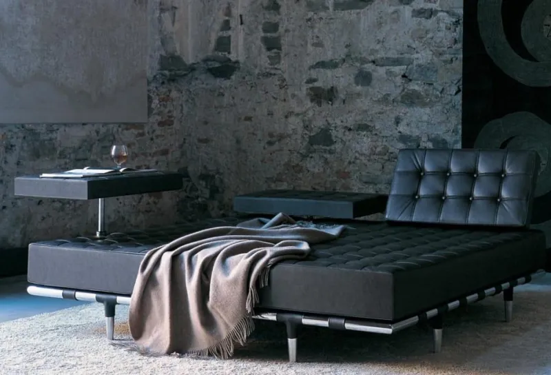 Pamono Prive Steel and Leather Sofa by Philippe Starck for Cassina> Seating