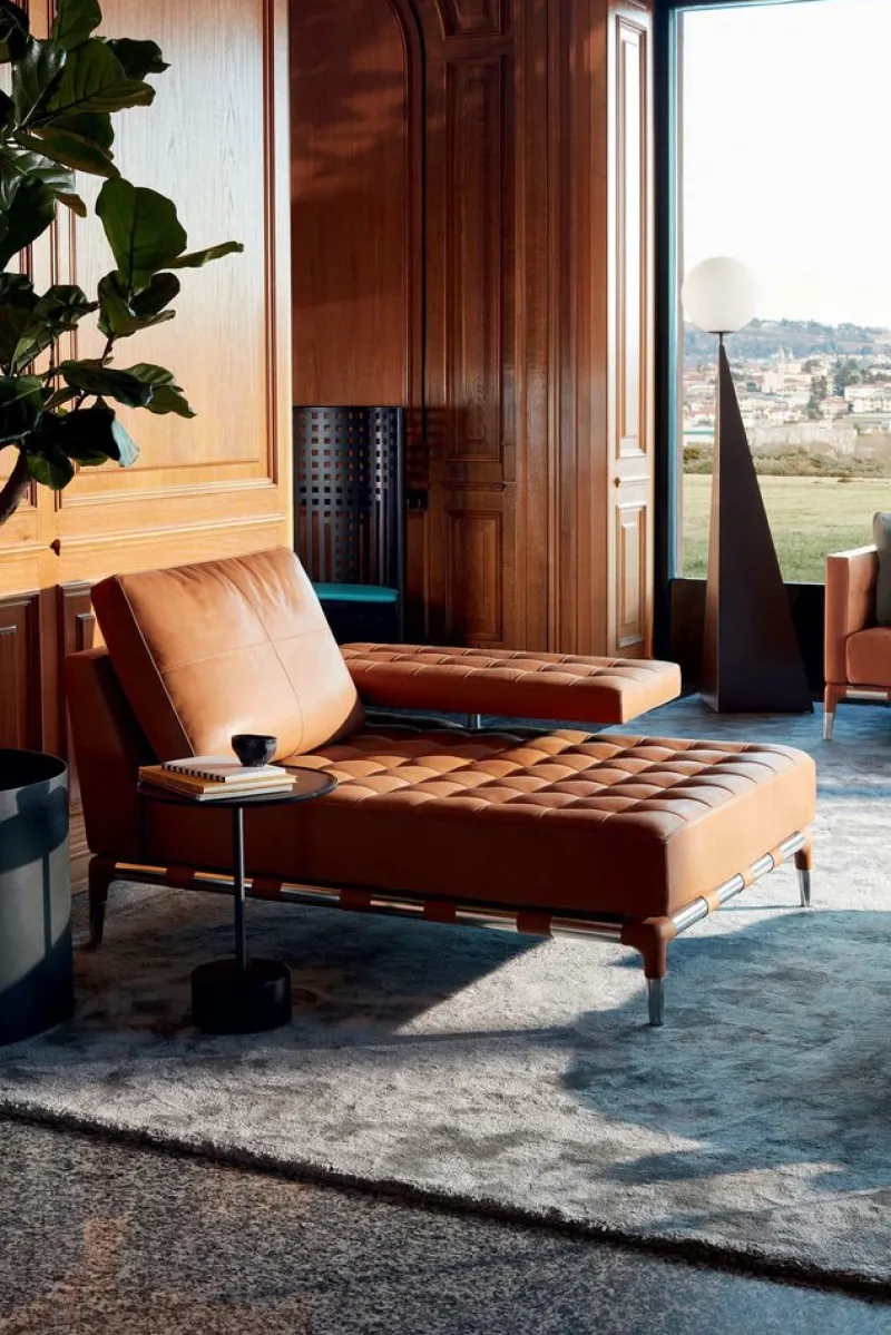 Pamono Prive Steel and Leather Sofa by Philippe Starck for Cassina> Seating