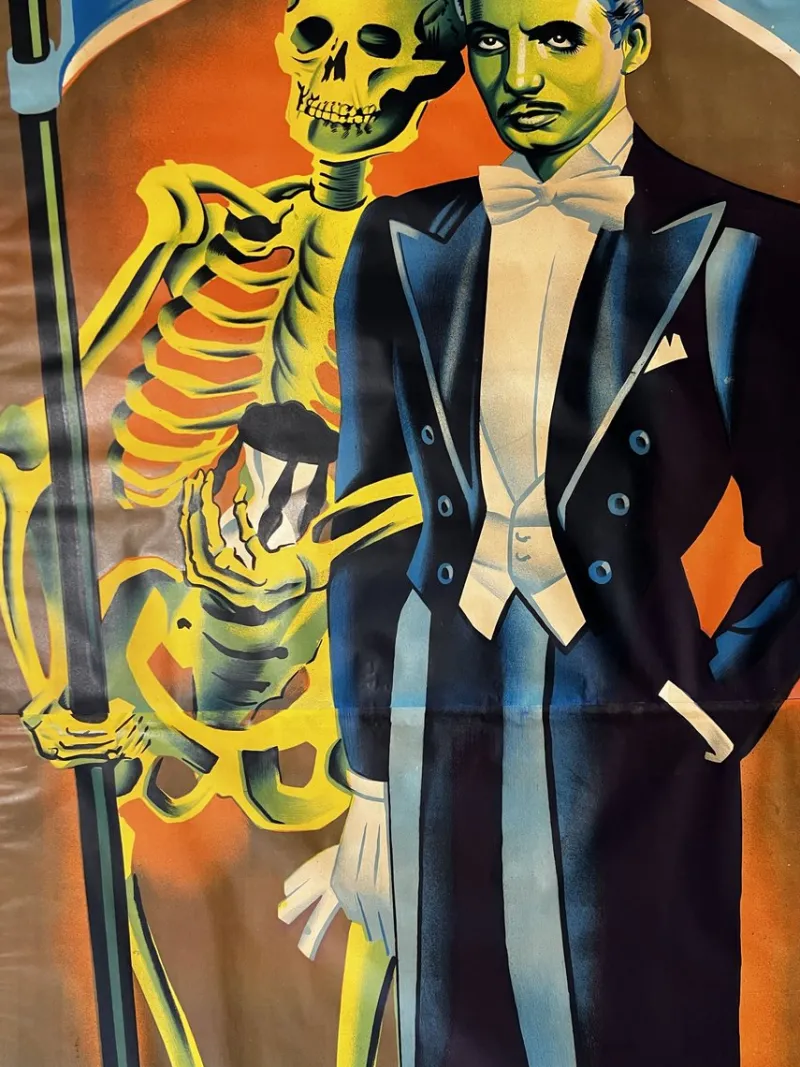 Pamono Professor Alba Man Who Plays with Death Magic Poster, 1959> Posters