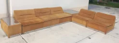Clearance Pamono Proposals Living Room Set attributed to Saporit Italia, 1970s, Set of 5