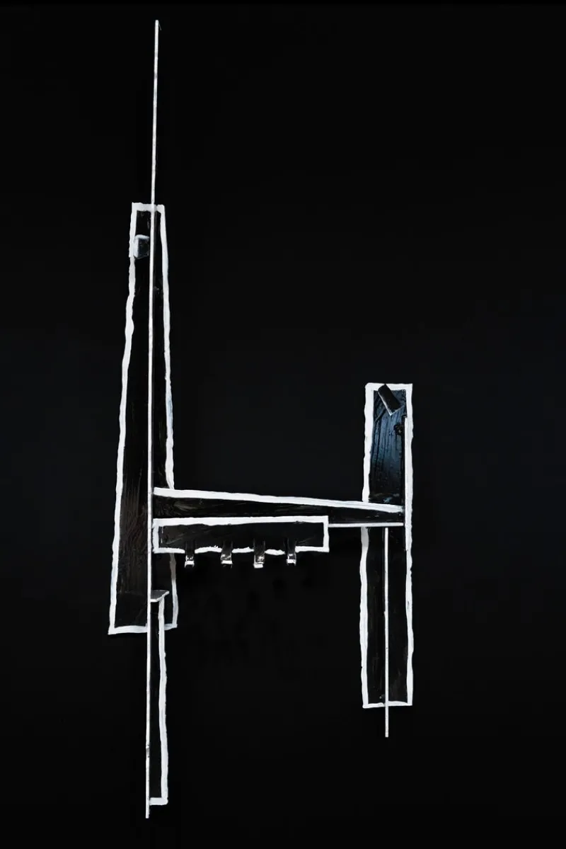Pamono Protopunk Keycabinet Rack by Kiki Van Eijk & Joost Van Bleiswijk The Exceptional> Racks, Hooks & Valets