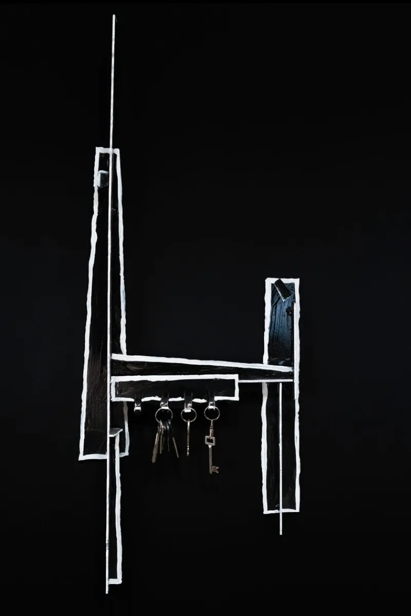 Pamono Protopunk Keycabinet Rack by Kiki Van Eijk & Joost Van Bleiswijk The Exceptional> Racks, Hooks & Valets