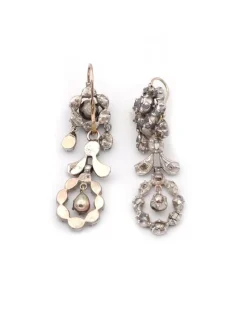 Clearance Pamono Provencal Diamond Drop Earrings, Set of 2