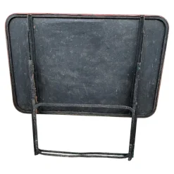 Hot Pamono Provencal Folding Iron Garden Table, 1900s