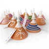 Sale Pamono Puglia Ceramic Bells by Gianfranco Conte for Artègo, Set of 5