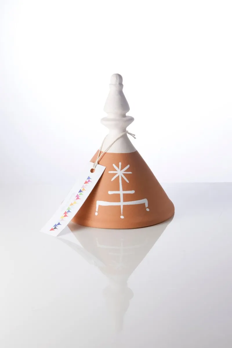 Sale Pamono Puglia Ceramic Bells by Gianfranco Conte for Artègo, Set of 5