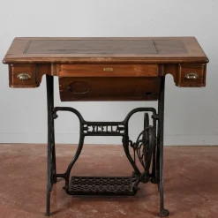 Hot Pamono Pull-Out Sewing Machine Table with Drawers from Excella, 20th Century